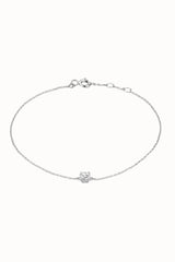 Armband met zirkonia zilver