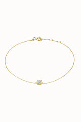 Armband met zirkonia goud