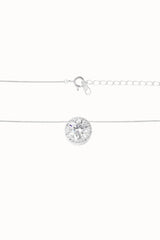 Damaris Ketting moissanite zilver