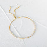 Minimalistisch Armbandje met Zirkonia - Damaris Jewellery