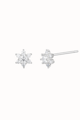 Oorknopje moissanite star