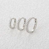 Moissanite Earparty Huggies Set - Damaris Jewellery